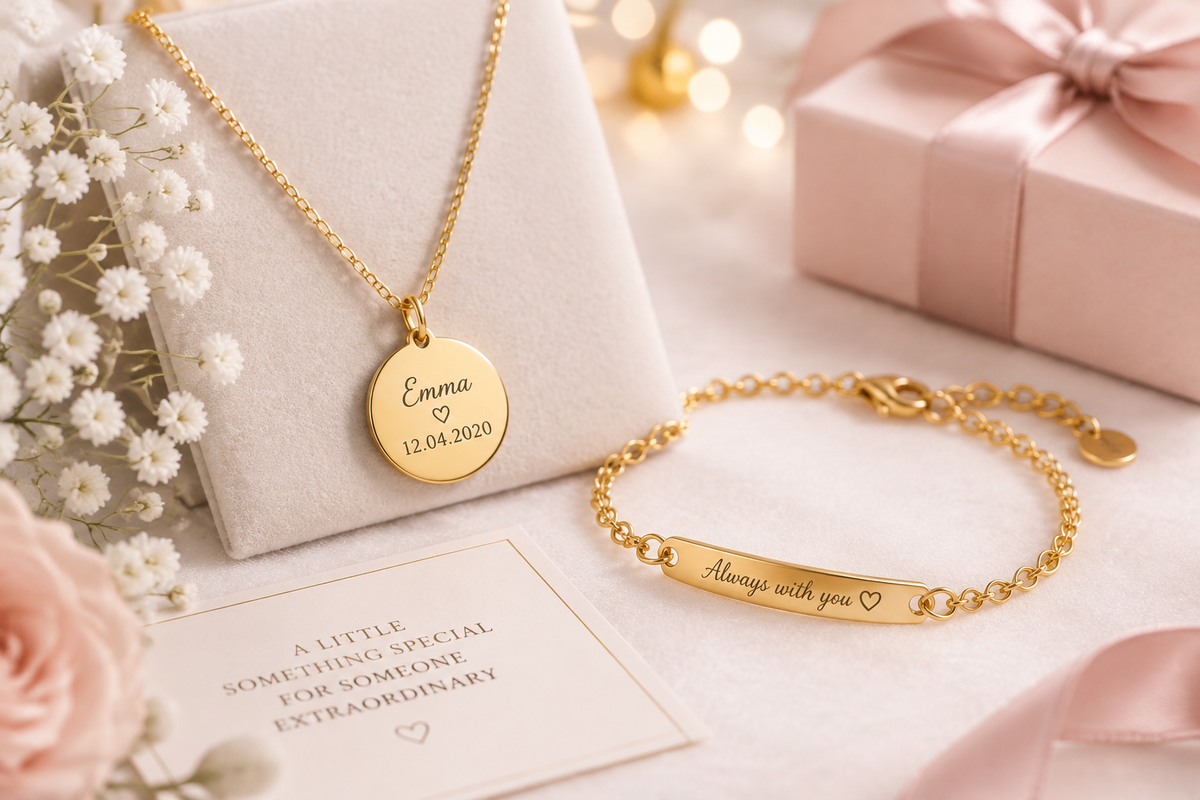 Personalized Jewelry Close-Up